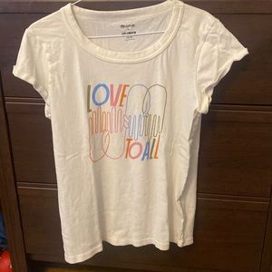 Madewell x Lisa Congdon Love To All Pride Allday Tee Shirt Medium